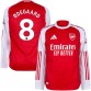 Arsenal Hjemmedrakt Ødegaard 8 2025–2026 Langermet
